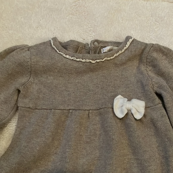 24M gray and cream dress - Picture 2 of 5